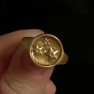 Madewell Star Signet Ring